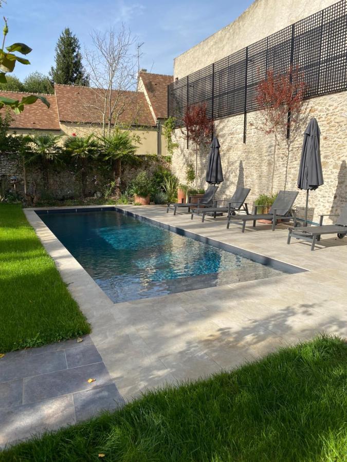 La Thebauderie Hotel Montfort-lʼAmaury Exterior foto